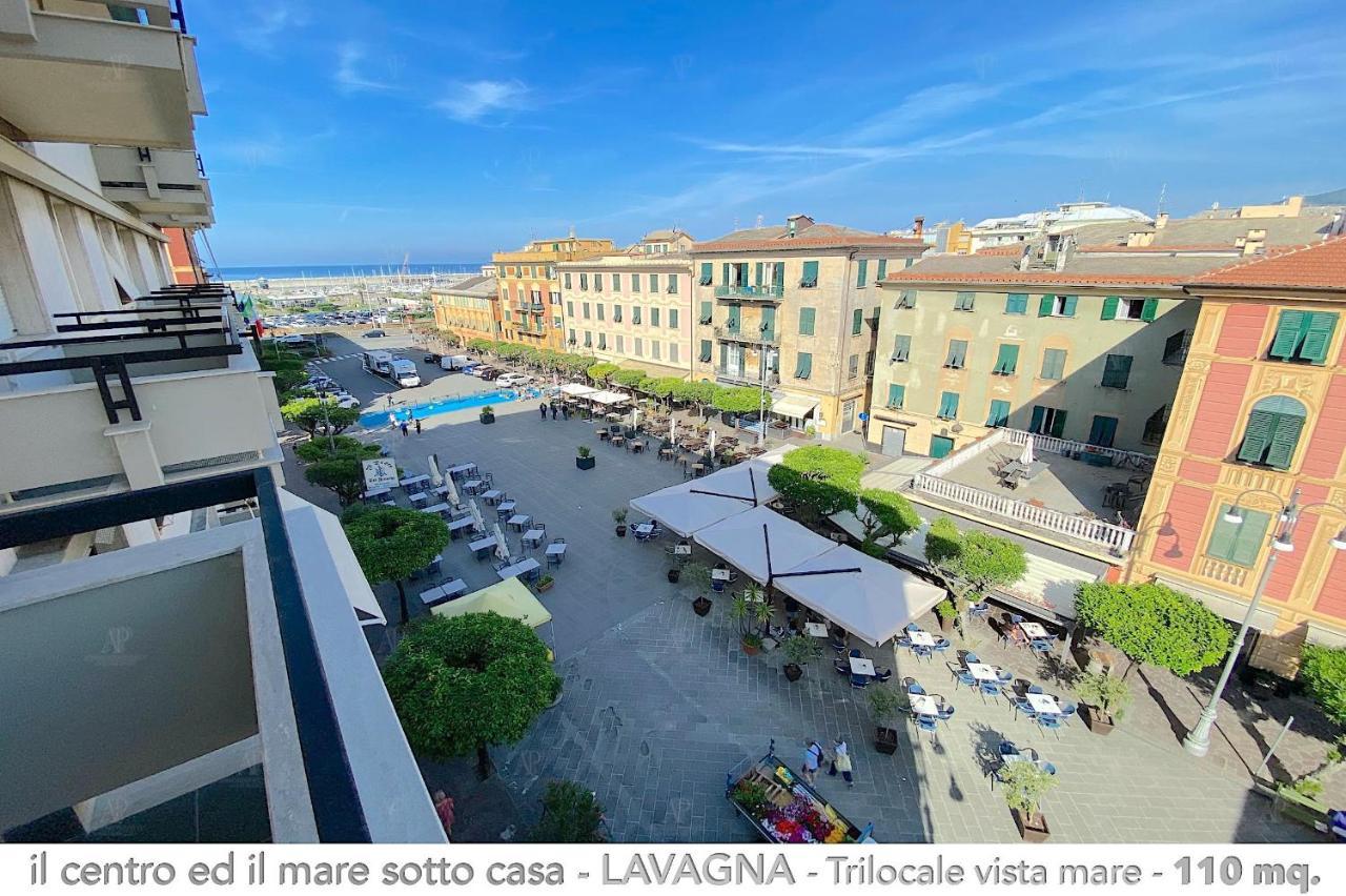 Il Centro Ed Il Mare Sotto Casa Appartement Lavagna Buitenkant foto