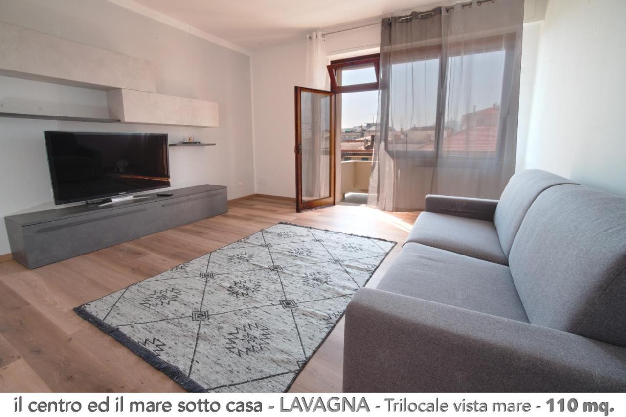 Il Centro Ed Il Mare Sotto Casa Appartement Lavagna Buitenkant foto