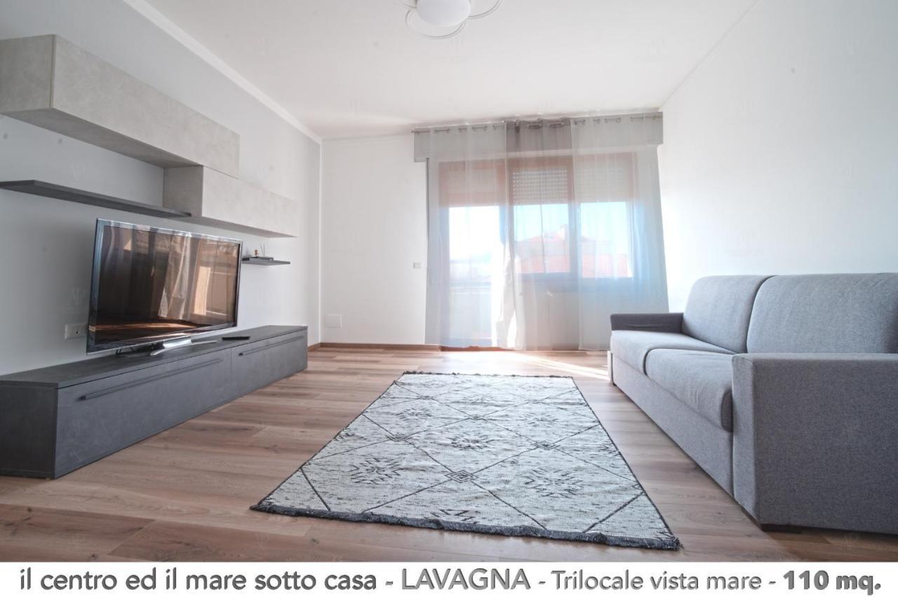 Il Centro Ed Il Mare Sotto Casa Appartement Lavagna Buitenkant foto