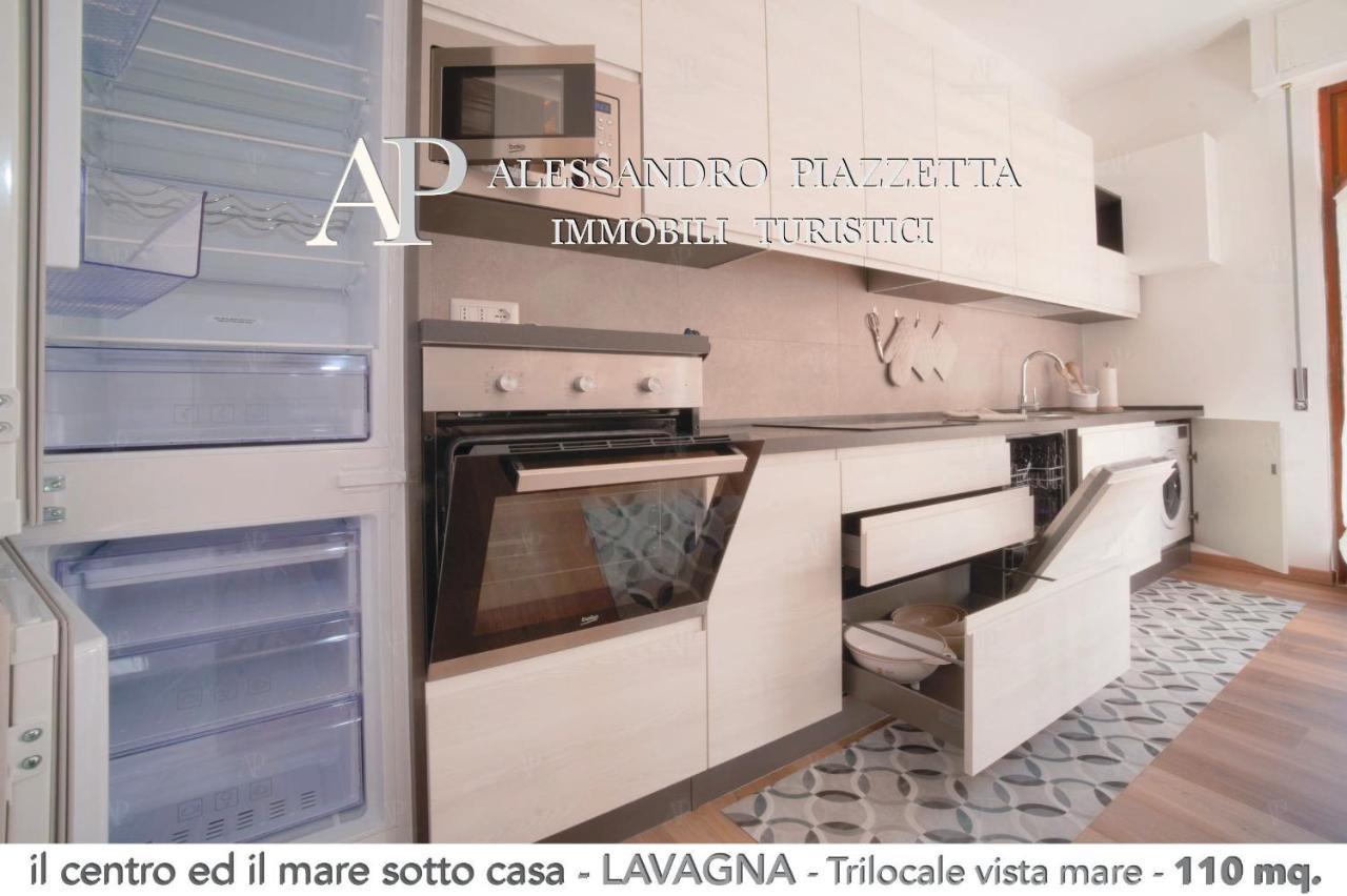 Il Centro Ed Il Mare Sotto Casa Appartement Lavagna Buitenkant foto