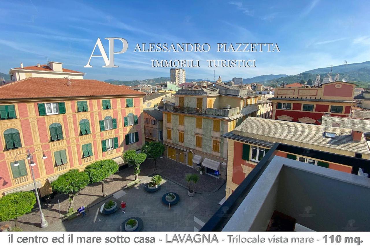 Il Centro Ed Il Mare Sotto Casa Appartement Lavagna Buitenkant foto