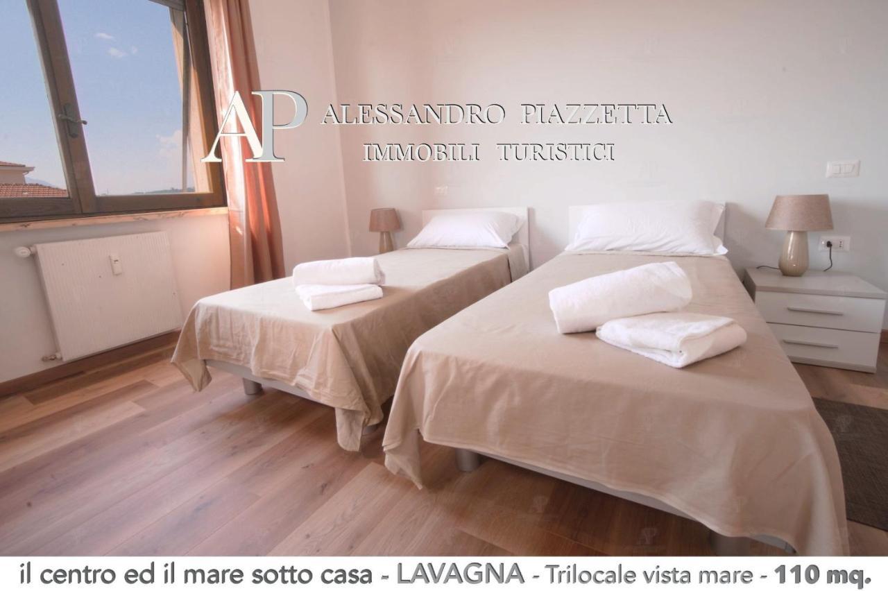 Il Centro Ed Il Mare Sotto Casa Appartement Lavagna Buitenkant foto