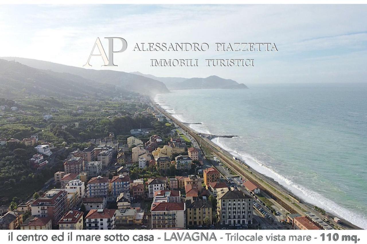 Il Centro Ed Il Mare Sotto Casa Appartement Lavagna Buitenkant foto