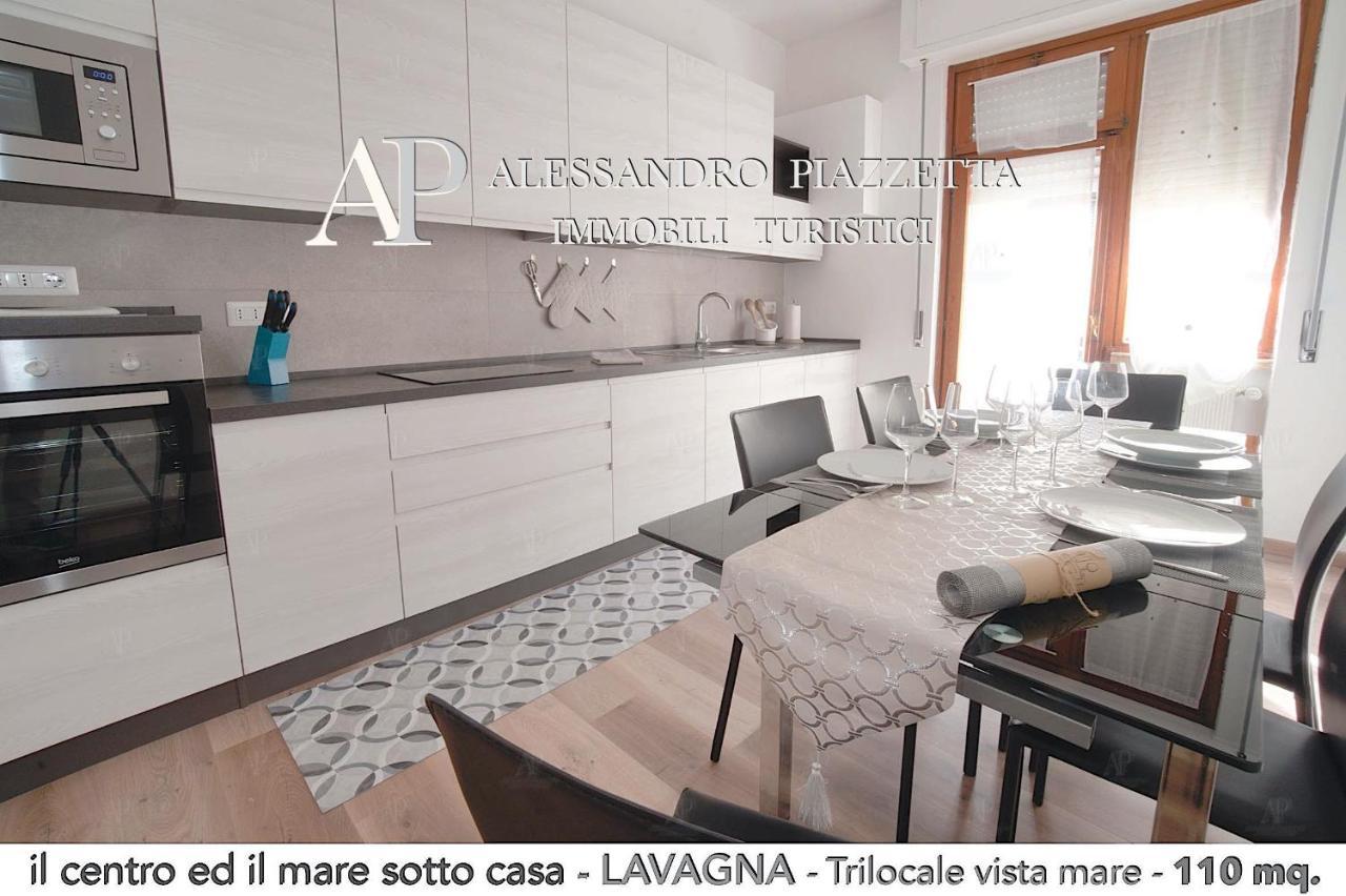Il Centro Ed Il Mare Sotto Casa Appartement Lavagna Buitenkant foto