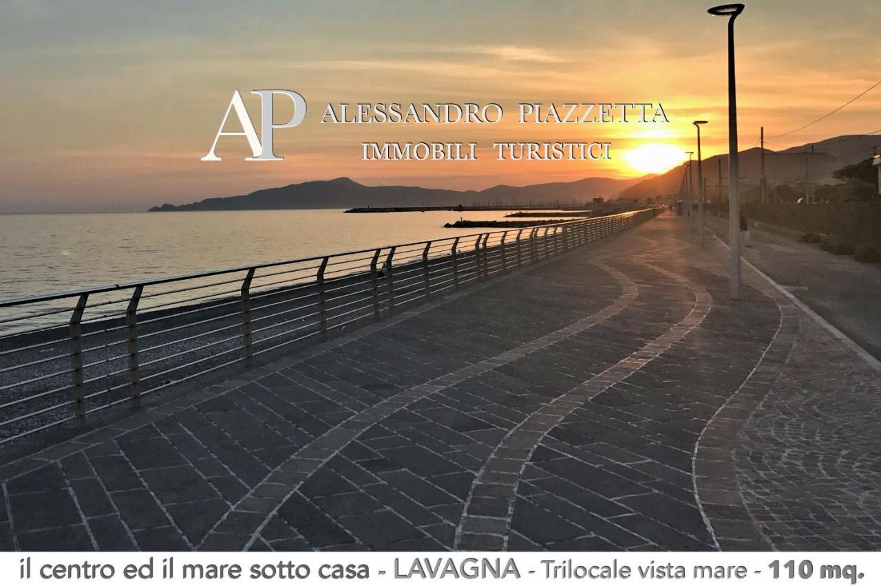 Il Centro Ed Il Mare Sotto Casa Appartement Lavagna Buitenkant foto