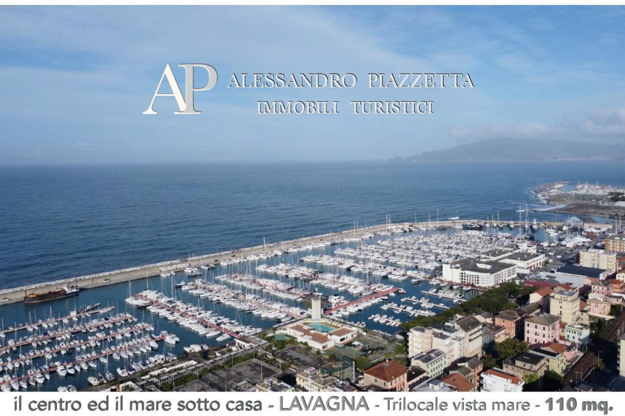 Il Centro Ed Il Mare Sotto Casa Appartement Lavagna Buitenkant foto