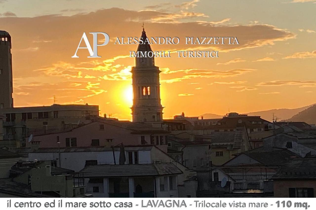 Il Centro Ed Il Mare Sotto Casa Appartement Lavagna Buitenkant foto